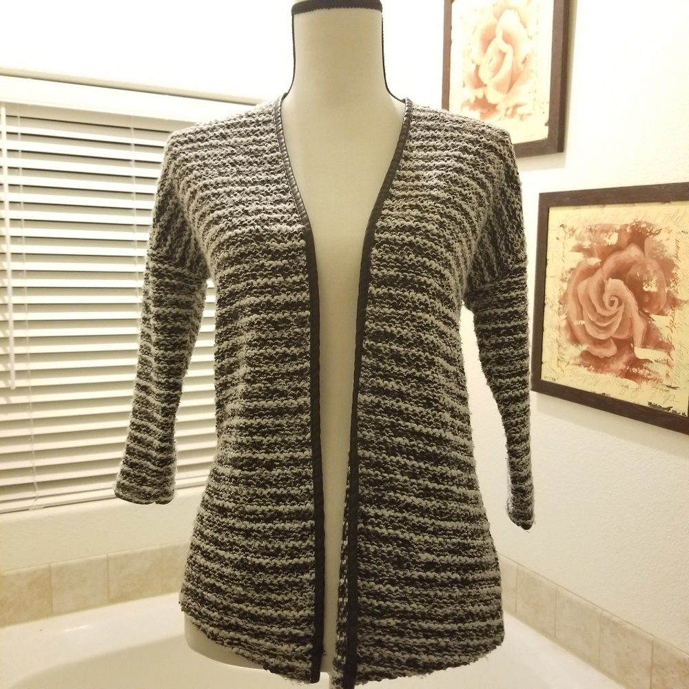⭐️3/$15⭐️ Divided Black and White Sweater